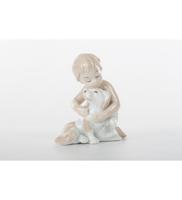 Bimba con Cane - Morena -...
