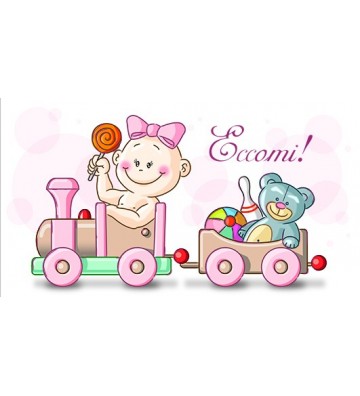 50 Bigliettini Nascita...