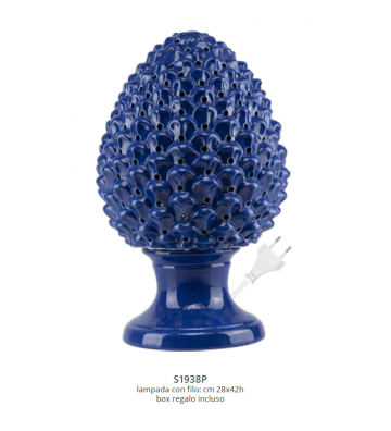 Lampada Pigna Blue -...