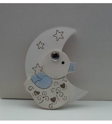 Oggettino in legno con magnete